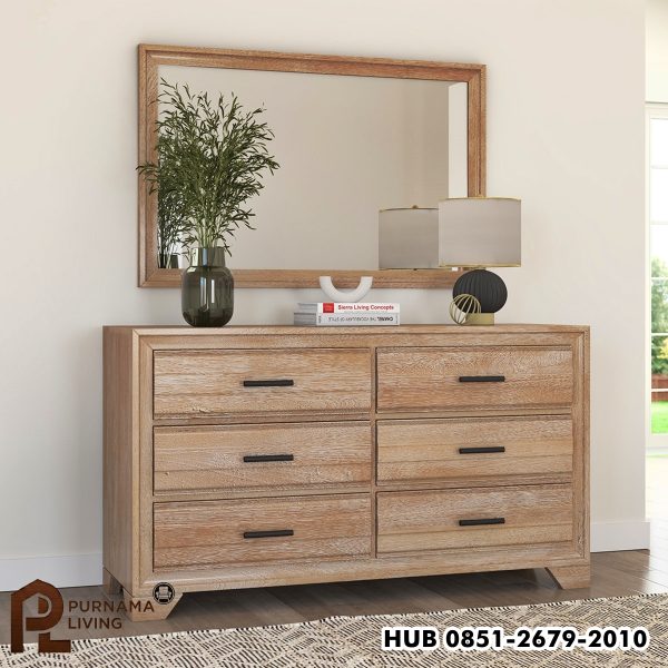 Lemari Pakaian Ganda Modern Villeneuve