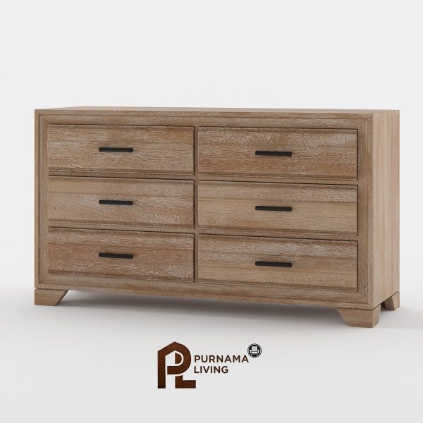 Lemari Pakaian Ganda Modern Villeneuve