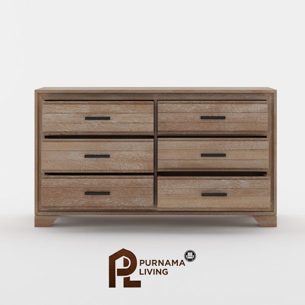 Lemari Pakaian Ganda Modern Villeneuve