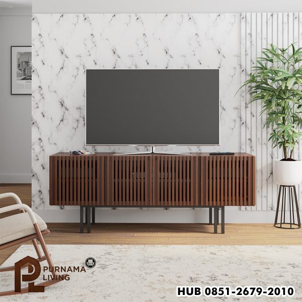 0414363_cudillero-70-inch-modern-solid-wood-slatted-tv-media-stand Kabinet Konsol Media Minimalis Modern Cudillero
