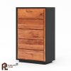 Lemari Pakaian Kamar Tidur Bergaya Modern Rustic Paradise