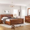 0421467_simply-tudor-rustic-solid-wood-bedroom-dresser-with-5-drawers Lemari Pakaian Kamar Tidur Bergaya Rustic Simply Tudor