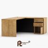 0421484_brisbane-solid-wood-home-office-l-shaped-desk-set Set Furnitur Kantor Rumah Eksekutif Modern Brisbane