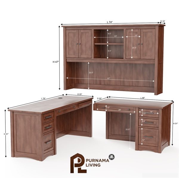 Set Kantor Rumah Bergaya Pedesaan Dubrovnik