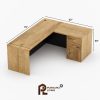 0421755_brisbane-solid-wood-home-office-l-shaped-desk-set Set Furnitur Kantor Rumah Eksekutif Modern Brisbane