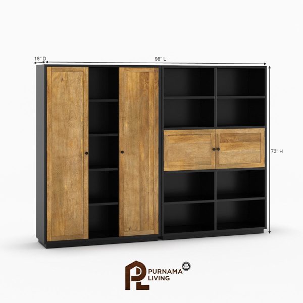0421959_mendoza-farmhouse-solid-wood-home-office-furniture-set Set Furnitur Kantor Mendoza Gaya Rumah pertanian