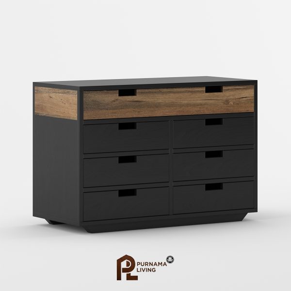 Lemari Laci Clifden Rustic Modern