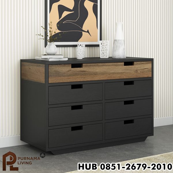Lemari Laci Clifden Rustic Modern