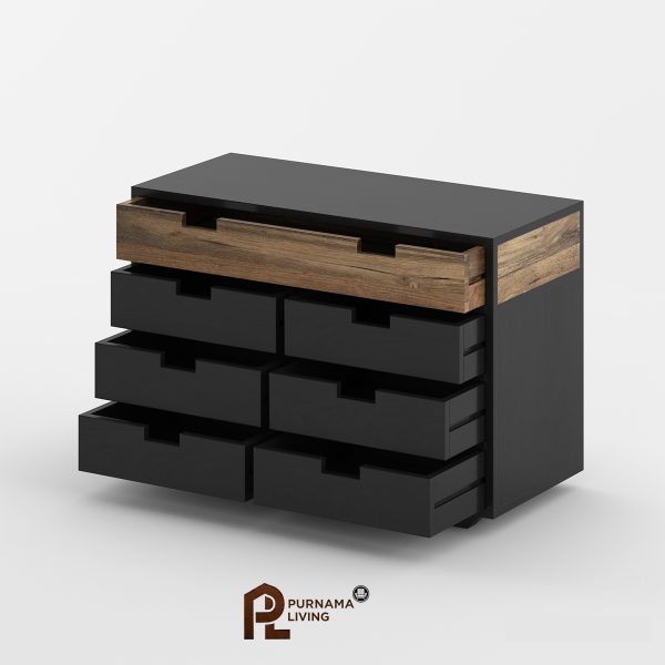 Lemari Laci Clifden Rustic Modern