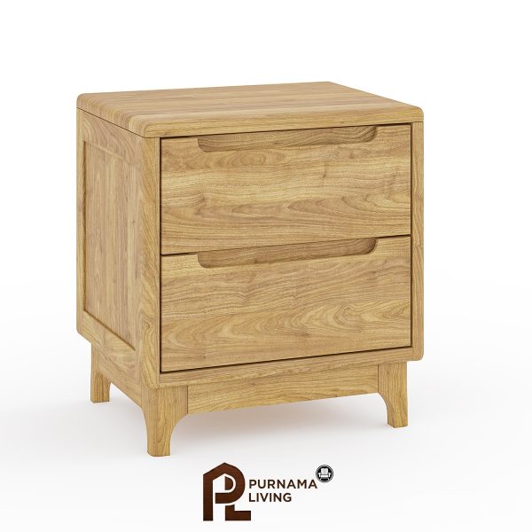 0422963_darwen-rustic-teak-wood-2-drawer-bedroom-nightstand Nakas 2 Laci Model Darwen Minimalis