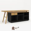 0423088_mendoza-farmhouse-solid-wood-home-office-furniture-set Set Furnitur Kantor Mendoza Gaya Rumah pertanian