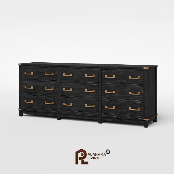 0427132_lebec-rustic-extra-long-black-9-drawer-dresser Lemari Pakaian Lebec Rustic Warna Hitam