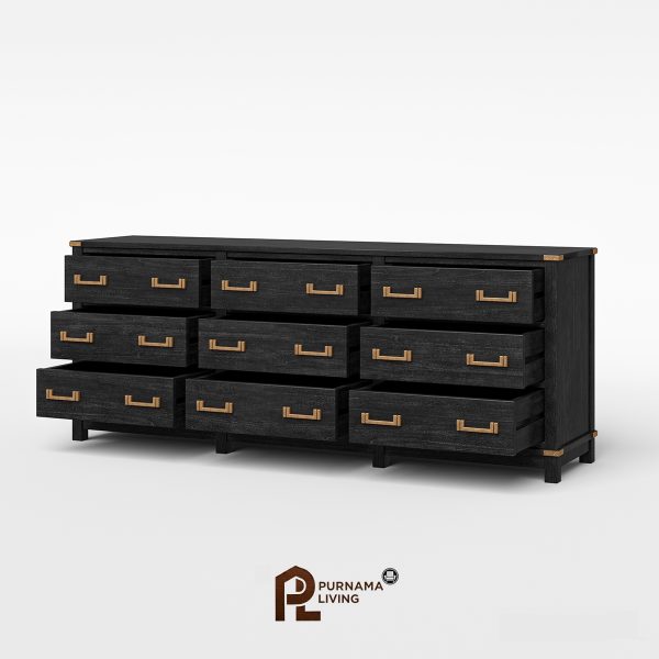0427133_lebec-rustic-extra-long-black-9-drawer-dresser Lemari Pakaian Lebec Rustic Warna Hitam