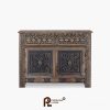 Lemari Kabinet Aksesori 2 Pintu Ukiran Berornamen Taber