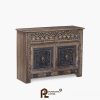 Lemari Kabinet Aksesori 2 Pintu Ukiran Berornamen Taber